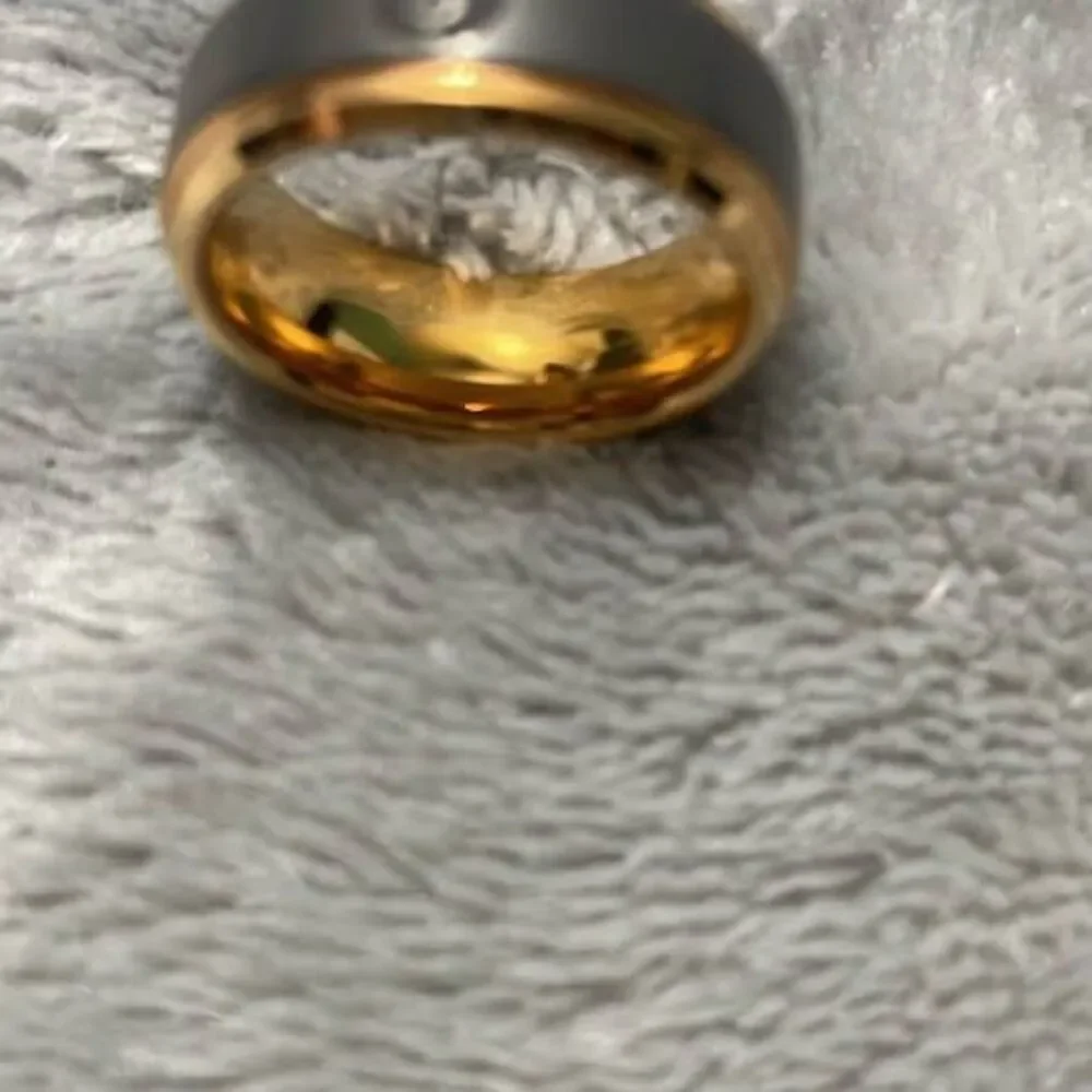 Tungsten Carbide Two-Tone Men's Band